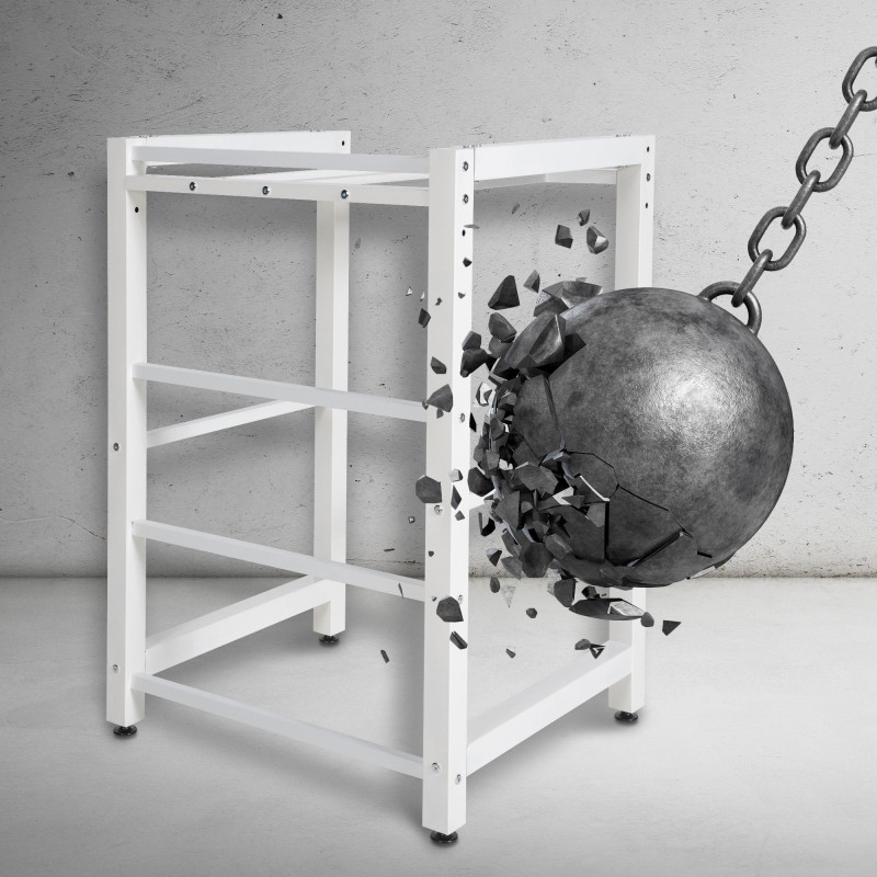 Estante para lavadoras Medina Blanco