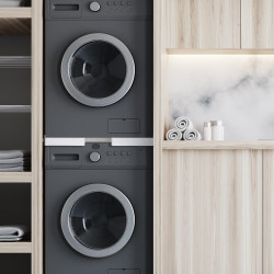 cadre de connexion blanc pour machine ? laver