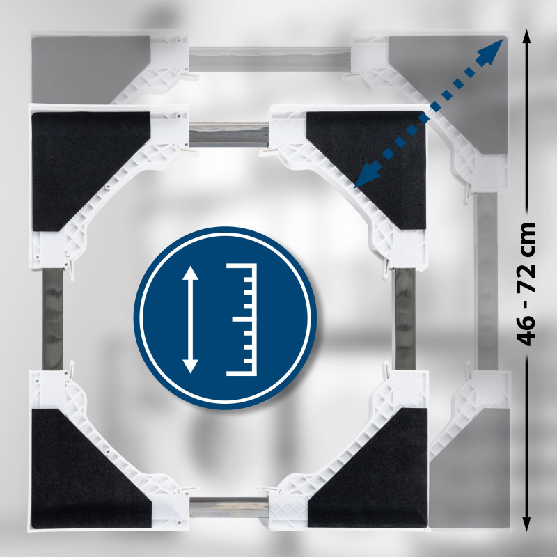 cadre de connexion blanc pour machine ? laver