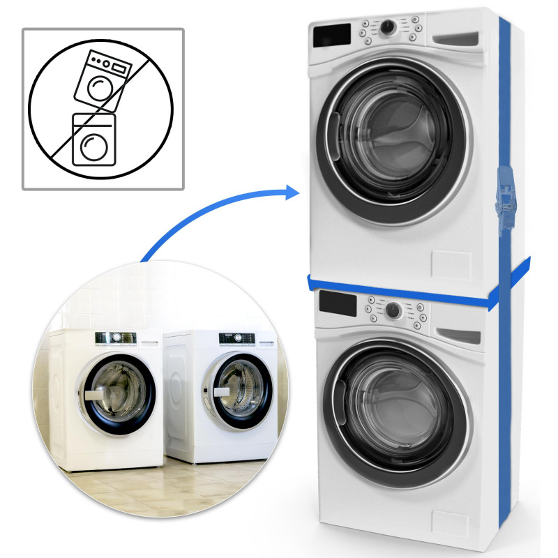 Cadre de liaison pour machine à laver Belton blanc