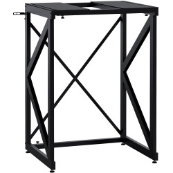 Étagère pour machine à laver Caleb noire