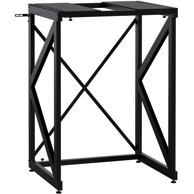 Étagère pour machine à laver Caleb noire