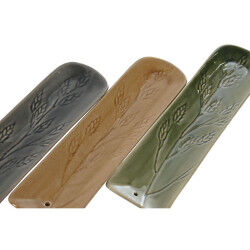Support Home ESPRIT Grès 5,8 x 1,5 x 21,8 cm (3 Unités)