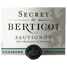 Secret de Berticot Sauvignon Côtes de Duras - Vin blanc du Sud-Ouest