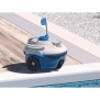 BESTWAY Robot aspirateur Guppy - Pour piscine a fond plat - 10 m² - Bleu