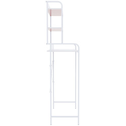 Scaffale per lavatrice Darby bianco