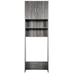 Scaffale per lavatrice Gardiner grigio scuro