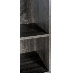 Estantería de madera Gardiner para la lavadora Gris oscuro