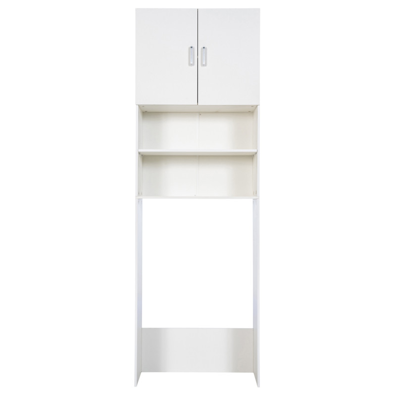 Estantería de madera Gardiner para la lavadora Blanco