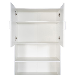 Estantería de madera Gardiner para la lavadora Blanco