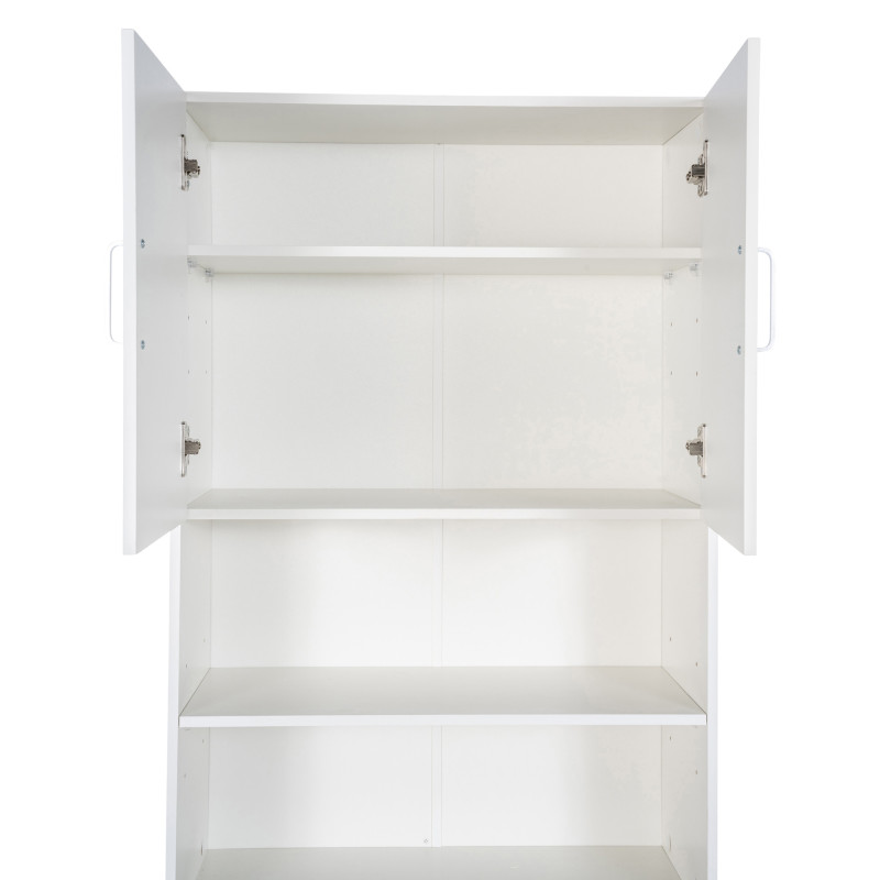 Estantería de madera Gardiner para la lavadora Blanco