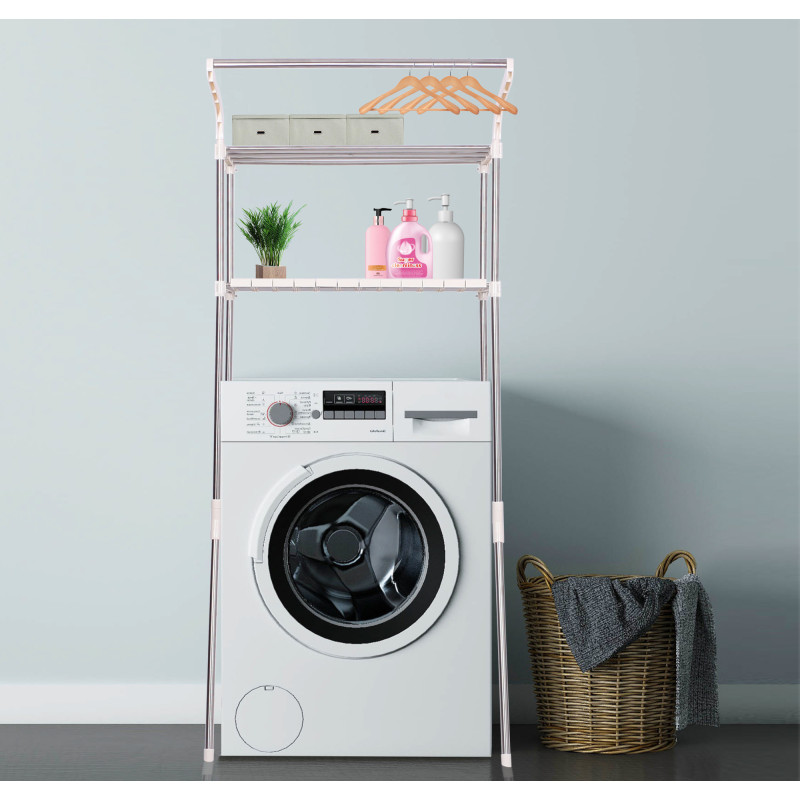 Étagère pour machine à laver Ellsworth blanche