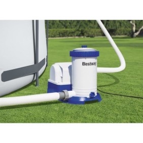 BESTWAY - Pompe a filtration - Filtre a cartouche 9 463 L/h - Cartouche Type IV - 350W