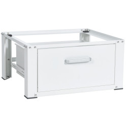 Base metálica Folly para lavadora Blanco