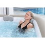 BESTWAY - Spa gonflable Lay-Z-Spa Cabo Smart Hydrojet, 4 / 6 places, diametre 180 x 180 x 71 cm, 140 jets d'air