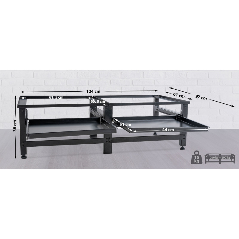 Châssis de base pour machine à laver Tampa noir