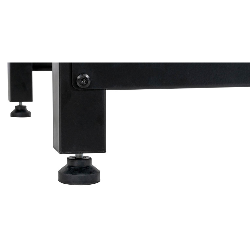 Pedestal Tampa doble para lavadoras Negro