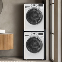 Estante para lavadoras Medina Negro