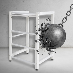 Waschmaschinenregal Medina