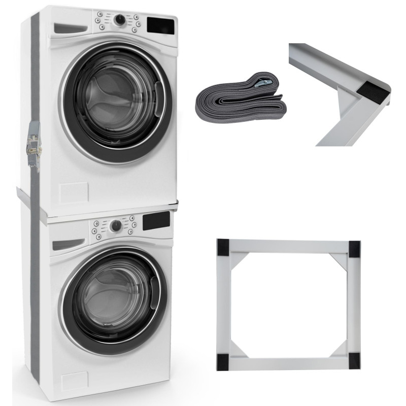 Cadre de liaison pour machine à laver Belton blanc