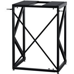 Étagère pour machine à laver Caleb noire