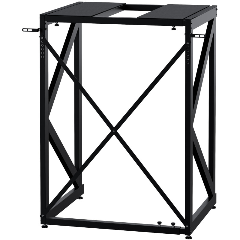 Étagère pour machine à laver Caleb noire