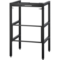 Étagère pour machine à laver Gannet noire