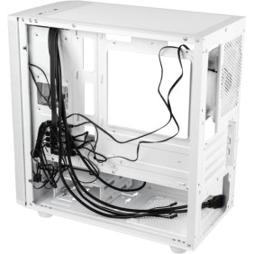 Boîtier PC - BITFENIX - Nova Mesh SE M-ATX ARGB (Blanc) - Mini tour - Format Micro-ATX - Sans alimentation