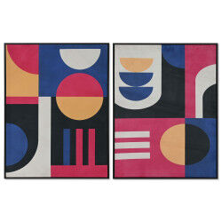 Cadre Home ESPRIT Bleu Noir...