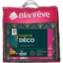 BLANREVE Couette tempérée 300gr/m² - 240x260 cm -100% Polyester - 2 Personnes - Microfibre Imprimé métallique