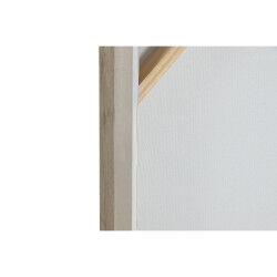 Cadre Home ESPRIT Marron Noir Abstrait Urbaine 82 x 4,5 x 102 cm (2 Unités)