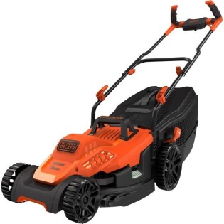 Tondeuse Filaire BLACK+DECKER BEMW471BH-QS 1600W 38 cm - 6 Hauteurs Réglables