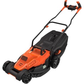 Tondeuse Filaire BLACK+DECKER BEMW471BH-QS 1600W 38 cm - 6 Hauteurs Réglables