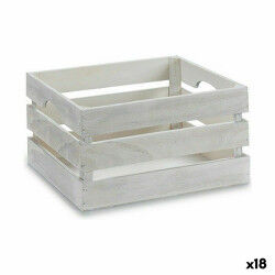 Boîte Décorative Blanc Bois...