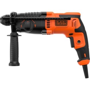 Perforateur Filaire BLACK+DECKER BEHS01-QS - Perçage, perçage simple et burinage 1,6J