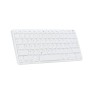 Clavier TKL - BLUESTORK - Bluetooth Rechargeable pour Mac - Blanc