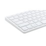 Clavier TKL - BLUESTORK - Bluetooth Rechargeable pour Mac - Blanc