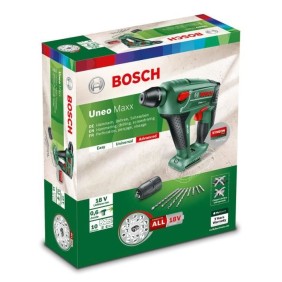 Perforateur sans fil Bosch - Uneo Maxx - SDS - 0,6 J - 10 mm - 18V