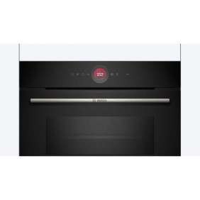 Four combiné micro-ondes Encastrable Softclose - BOSCH SER8 CMG7241B1 Noir - Vol four 45l - 16 modes cuissons - 455 x 594 x 548 