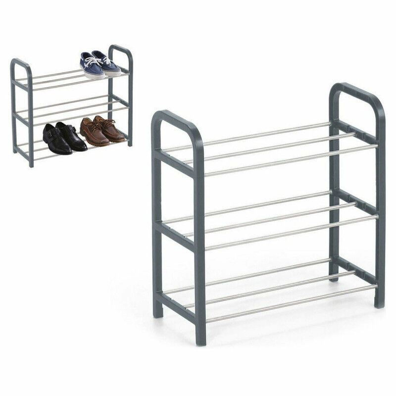 Range-chaussures Confortime Métal 3 niveaux 40 x 19 x 44 cm (40 x 19 x 44 cm)