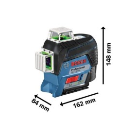 Laser ligne 12V GLL 3-80 CG vert + batterie GBA 2Ah + chargeur GAL 1230 CV BOSCH 0601063T00