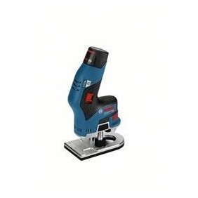 Affleureuse Bosch Professional GKF 12V-8 avec 2 batteries 3,0 Ah, en Lboxx - 06016B0000