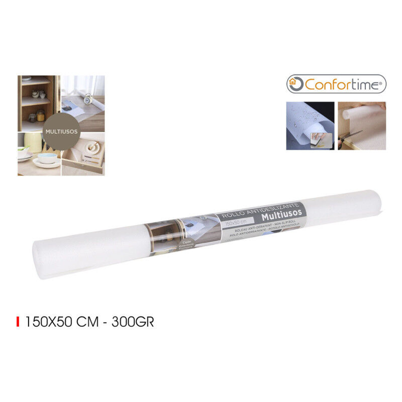 Roll of Anti-Slip Material Confortime Transparent 50 x 150 cm Polyvalents