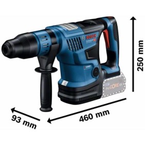 Bosch Professional Perforateur 18V Biturbo GBH 18V-36C, SDS-max, 7J, 0-2900 cps/min, sans batterie ni chargeur+coffret - 0611915