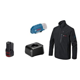 Veste chauffante Bosch Professional GHJ 12+18V XA taille L avec batterie 12V - 06188000FZ