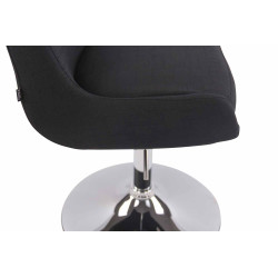 Tissu Lounger Club noir