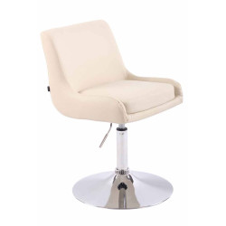 Lounger Club simili cuir crème