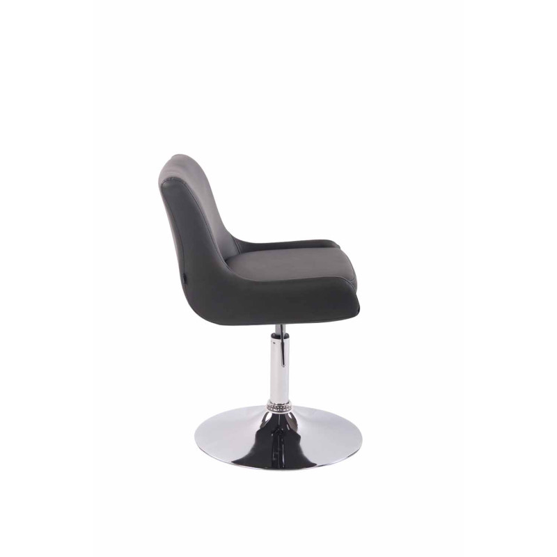 Lounger Club simili cuir gris