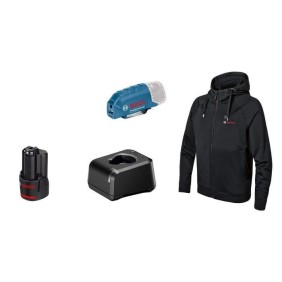 Veste chauffante Bosch Professional GHH 12+18V XA taille S avec batterie 12V - 06188000GB