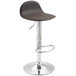 Tabouret de bar Lana V2 C brun